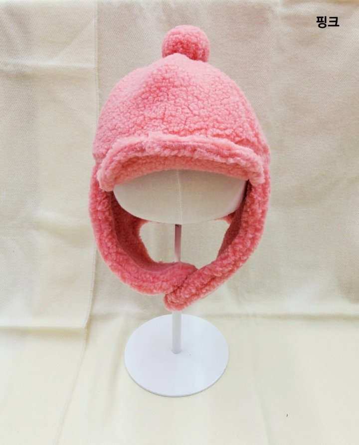 Shinseage Kids - Korean Children Fashion - #fashionkids - Long Ear Fleece Ball Hat - 9