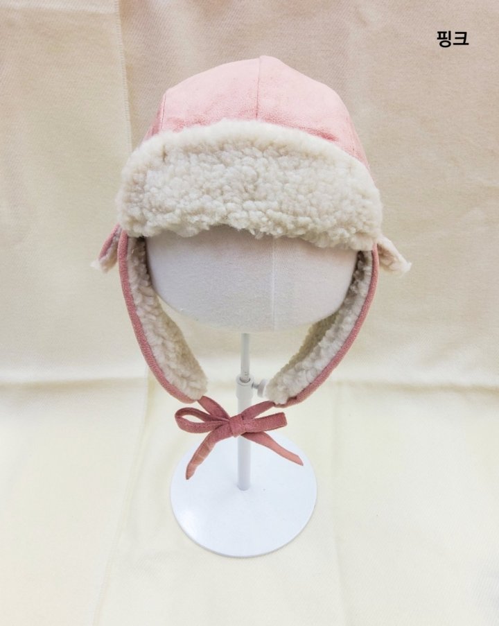 Shinseage Kids - Korean Children Fashion - #kidsstore - Suede Earflap Hat - 3