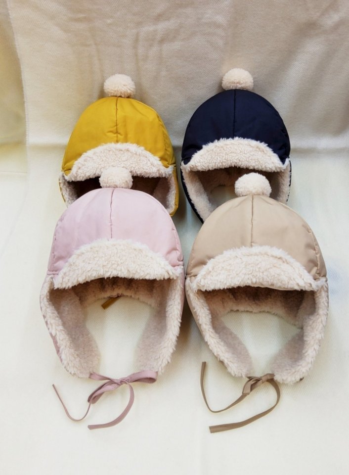 Shinseage Kids - Korean Children Fashion - #kidsstore - Padded Earflap Hat