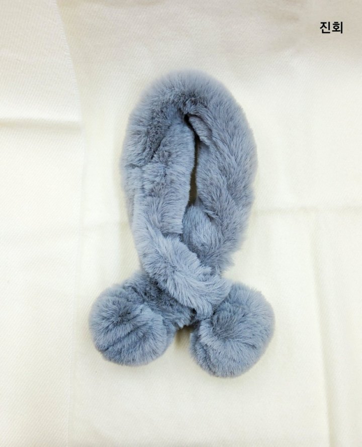Shinseage Kids - Korean Children Fashion - #littlefashionista - Double Pom Ring Neck Warmer - 6
