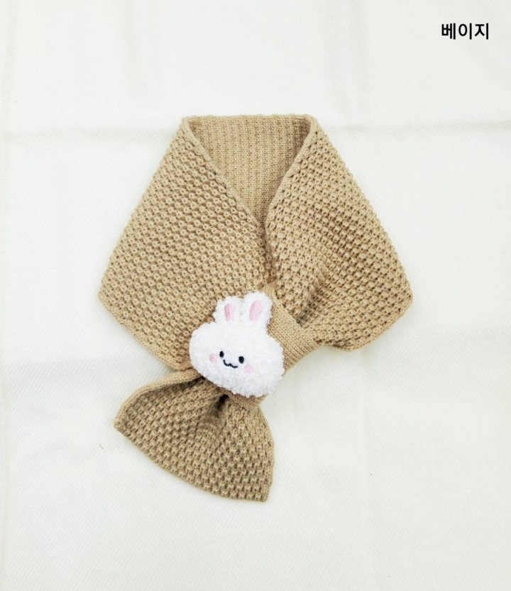 Shinseage Kids - Korean Children Fashion - #littlefashionista - Bunny Knit Neck Warmer - 3
