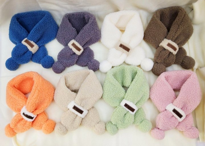 Shinseage Kids - Korean Children Fashion - #littlefashionista - Two Tone Neck Warmer