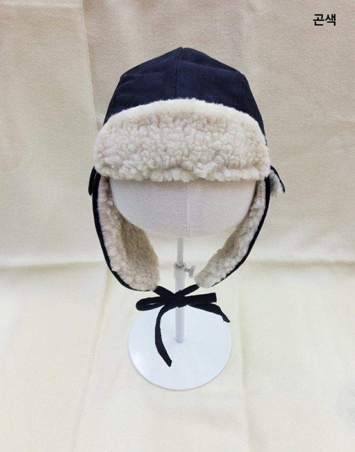 Shinseage Kids - Korean Children Fashion - #littlefashionista - Suede Earflap Hat - 6