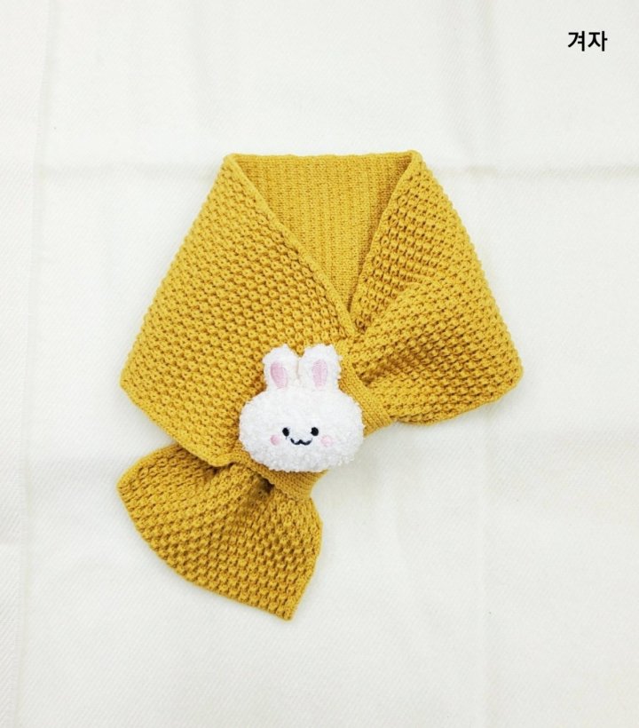 Shinseage Kids - Korean Children Fashion - #minifashionista - Bunny Knit Neck Warmer - 5