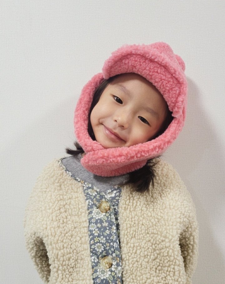 Shinseage Kids - Korean Children Fashion - #todddlerfashion - Long Ear Fleece Ball Hat - 2