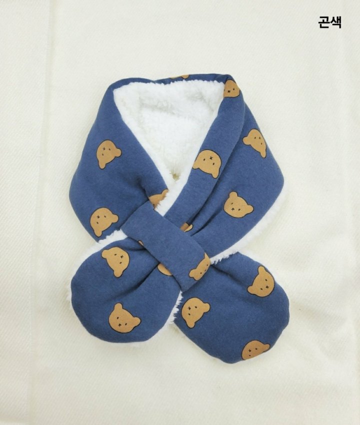 Shinseage Kids - Korean Children Fashion - #todddlerfashion - Teddy Neck Warmer - 4