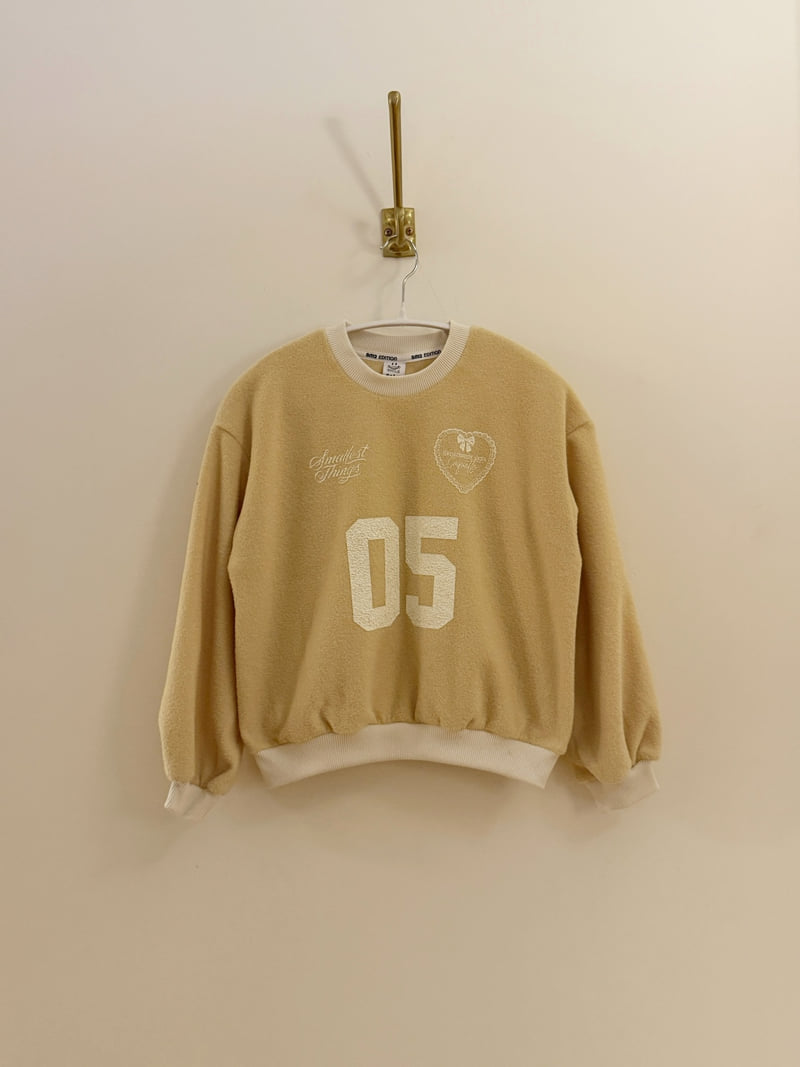Sm2 - Korean Children Fashion - #Kfashion4kids - Terry Lovely Sweatshirt - 2