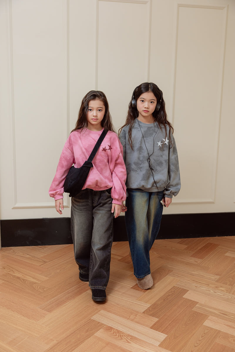 Sm2 - Korean Children Fashion - #childofig - Washed Dye Brushed Sweatshirt - 12