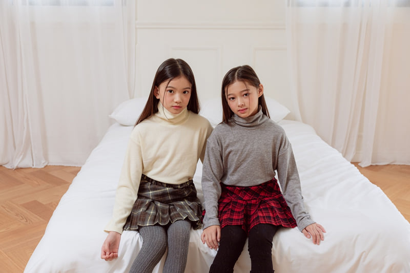Sm2 - Korean Children Fashion - #childofig - Turtleneck Tee - 9
