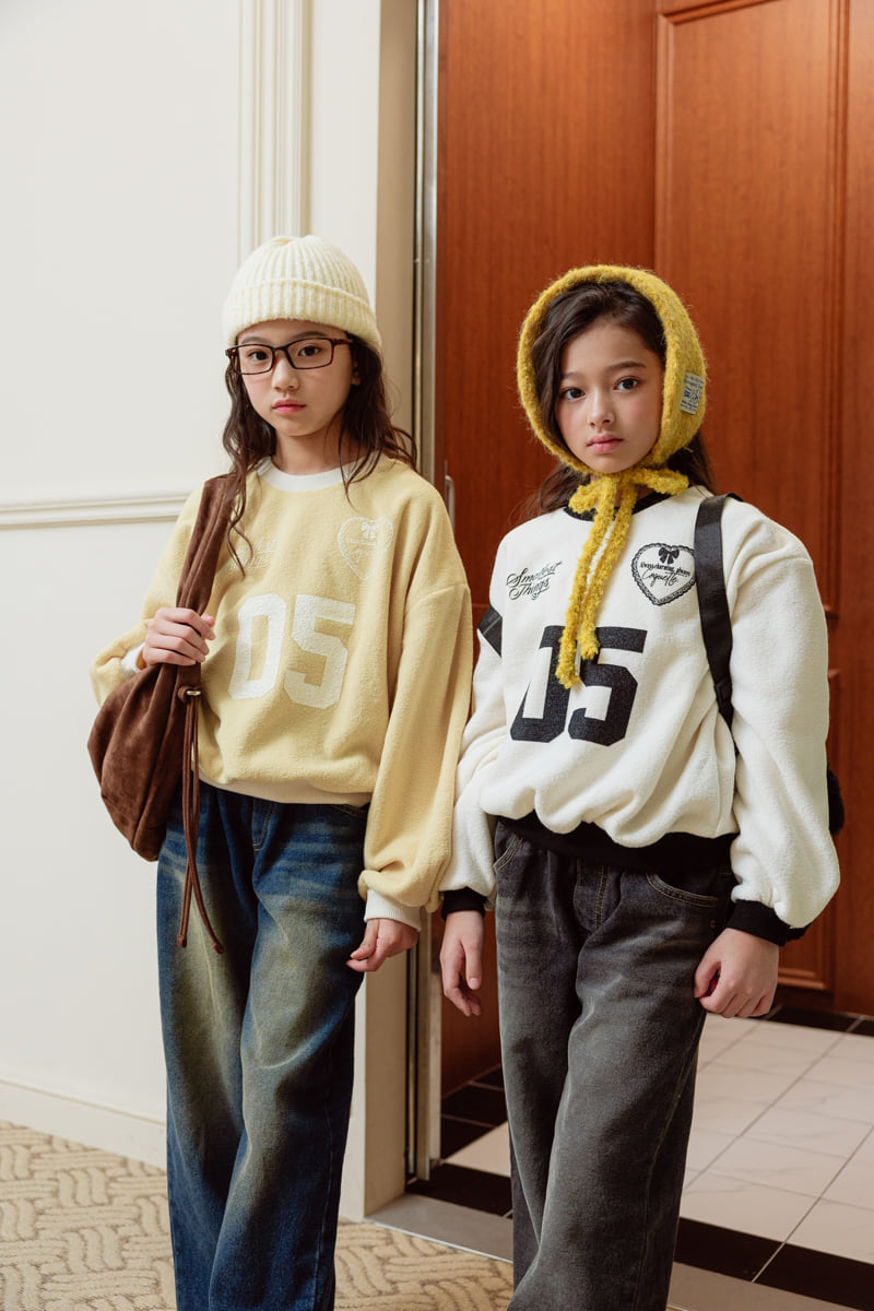 Sm2 - Korean Children Fashion - #childofig - Terry Lovely Sweatshirt - 7