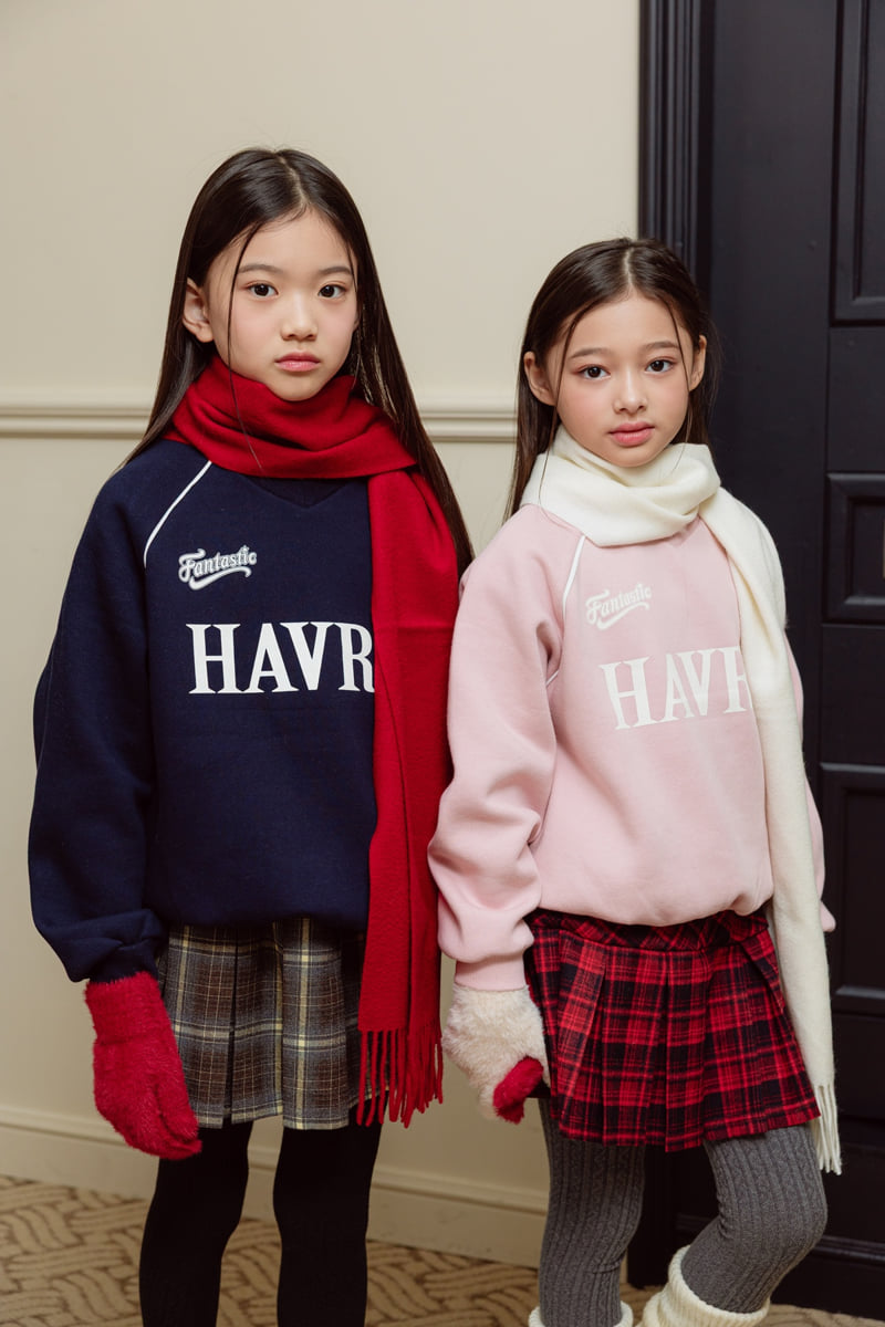 Sm2 - Korean Children Fashion - #childrensboutique - Raglan Brushed Sweatshirt