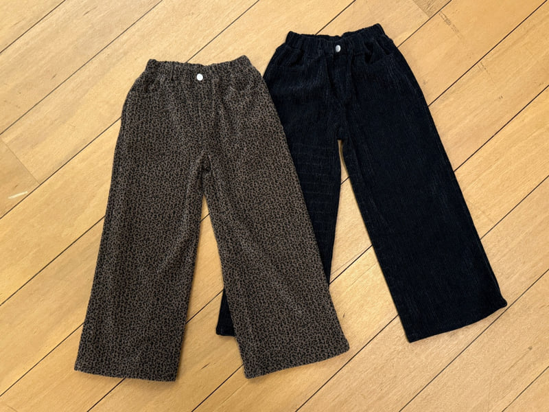 Sm2 - Korean Children Fashion - #childrensboutique - Leopard Pants - 4