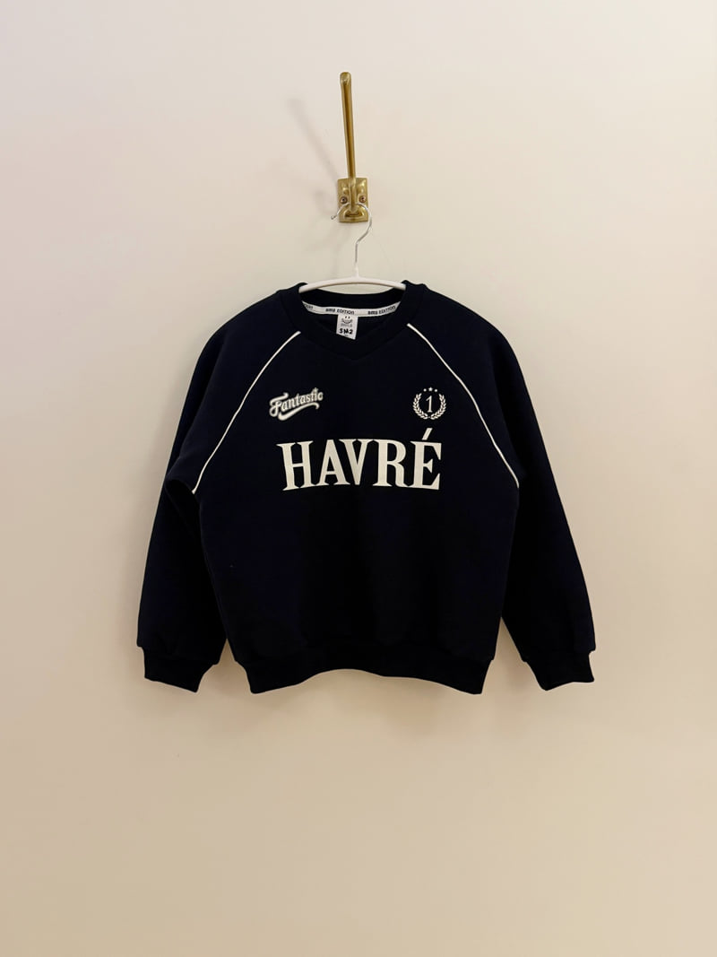 Sm2 - Korean Children Fashion - #designkidswear - Raglan Brushed Sweatshirt - 2