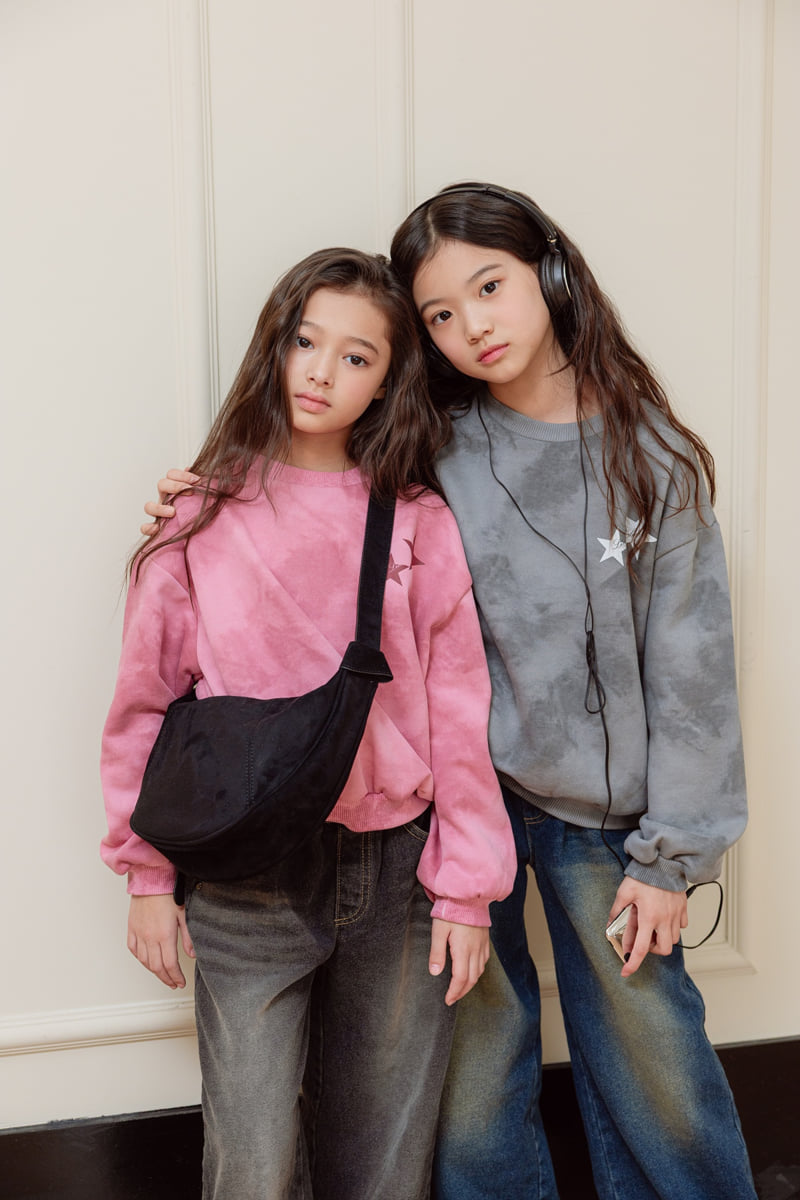 Sm2 - Korean Children Fashion - #designkidswear - Washed Dye Brushed Sweatshirt