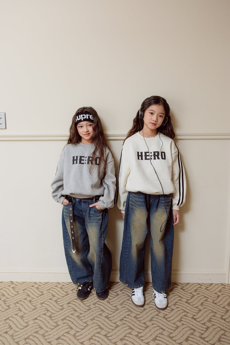 Sm2 - Korean Children Fashion - #designkidswear - Hero Brushed Sweatshirt - 8