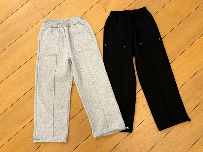 Sm2 - Korean Children Fashion - #childrensboutique - Rivet Two Way Pants - 4
