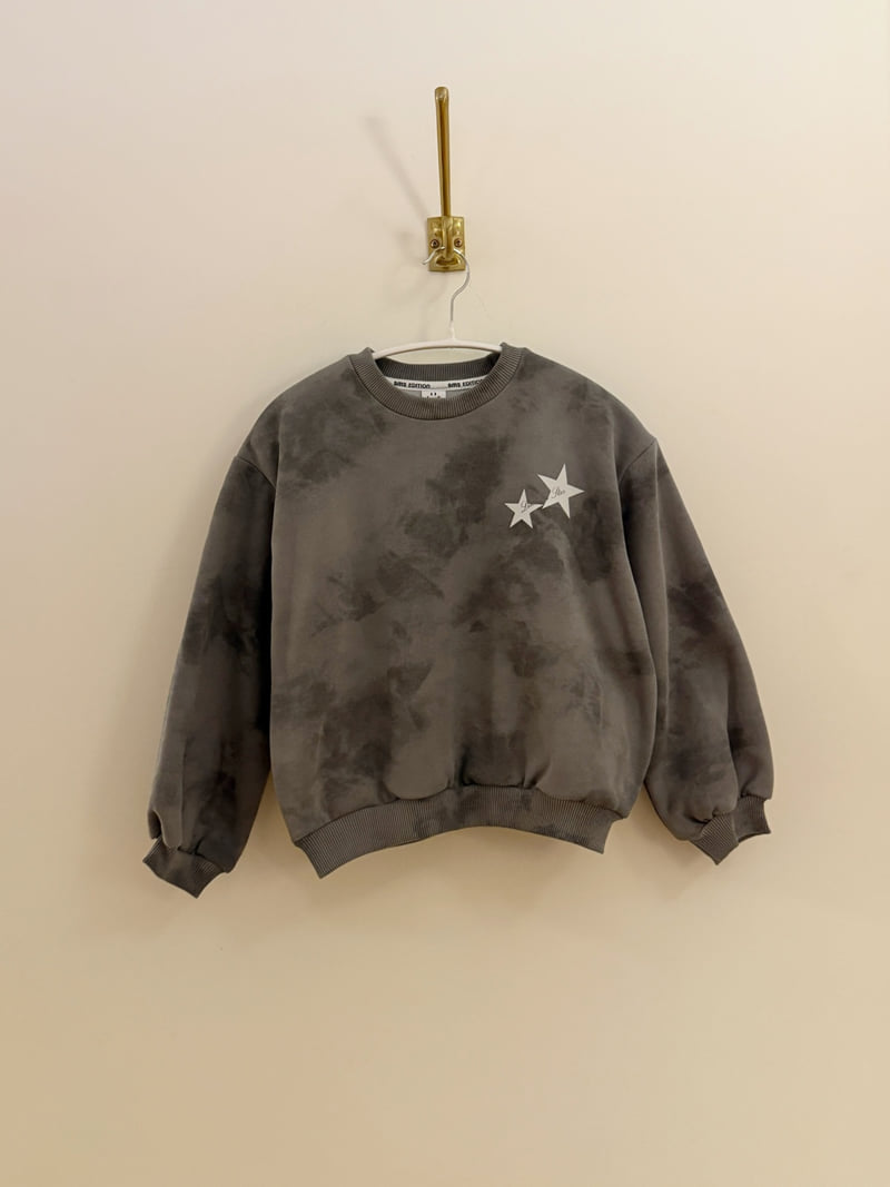 Sm2 - Korean Children Fashion - #discoveringself - Washed Dye Brushed Sweatshirt - 2