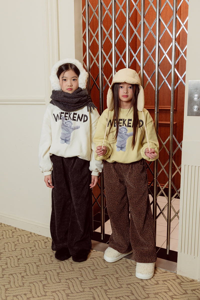 Sm2 - Korean Children Fashion - #fashionkids - Leopard Pants - 6
