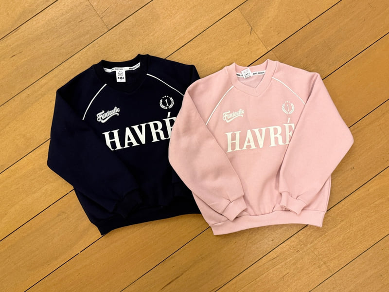 Sm2 - Korean Children Fashion - #discoveringself - Raglan Brushed Sweatshirt - 4