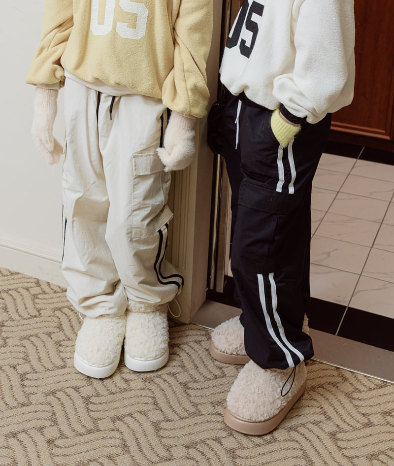 Sm2 - Korean Children Fashion - #fashionkids - Line Cargo Pants