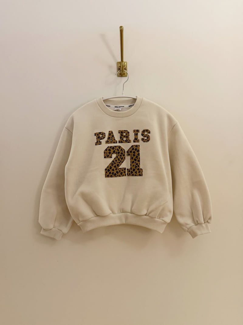Sm2 - Korean Children Fashion - #fashionkids - Number Brushed Sweatshirt - 3