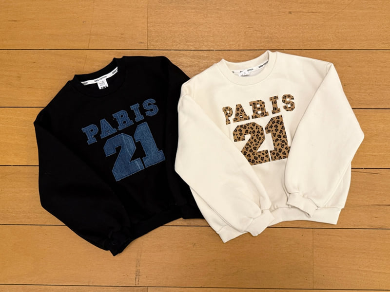 Sm2 - Korean Children Fashion - #fashionkids - Number Brushed Sweatshirt - 4