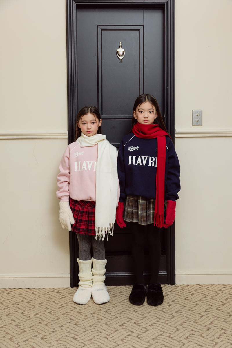 Sm2 - Korean Children Fashion - #kidsstore - Raglan Brushed Sweatshirt - 6