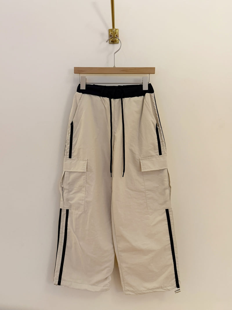 Sm2 - Korean Children Fashion - #kidsstore - Line Cargo Pants - 3