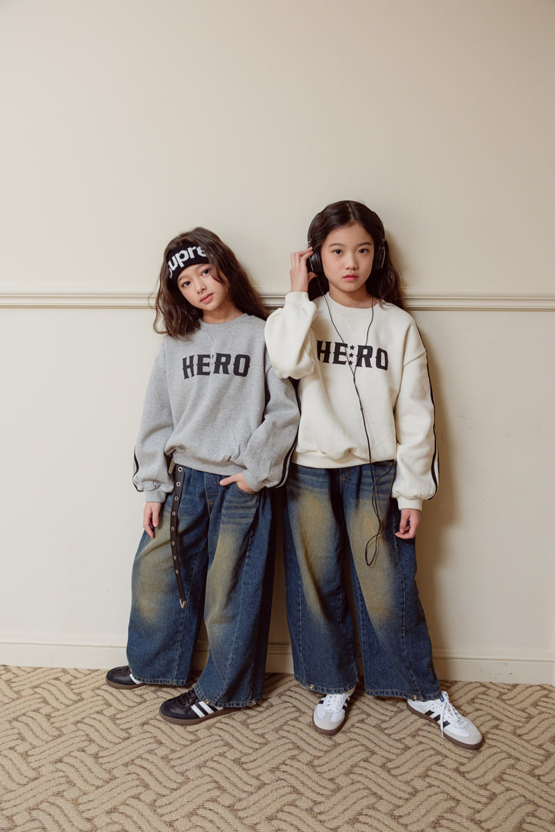 Sm2 - Korean Children Fashion - #kidsstore - Hero Brushed Sweatshirt - 12