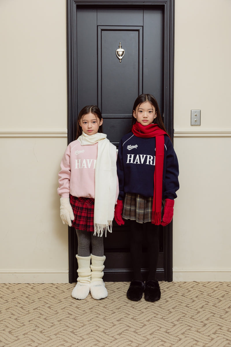 Sm2 - Korean Children Fashion - #kidzfashiontrend - Raglan Brushed Sweatshirt - 7