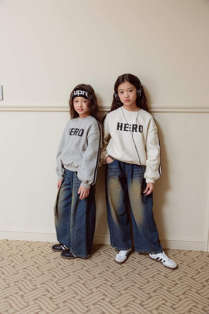 Sm2 - Korean Children Fashion - #kidzfashiontrend - Brushed Balloon Denim Pants - 12