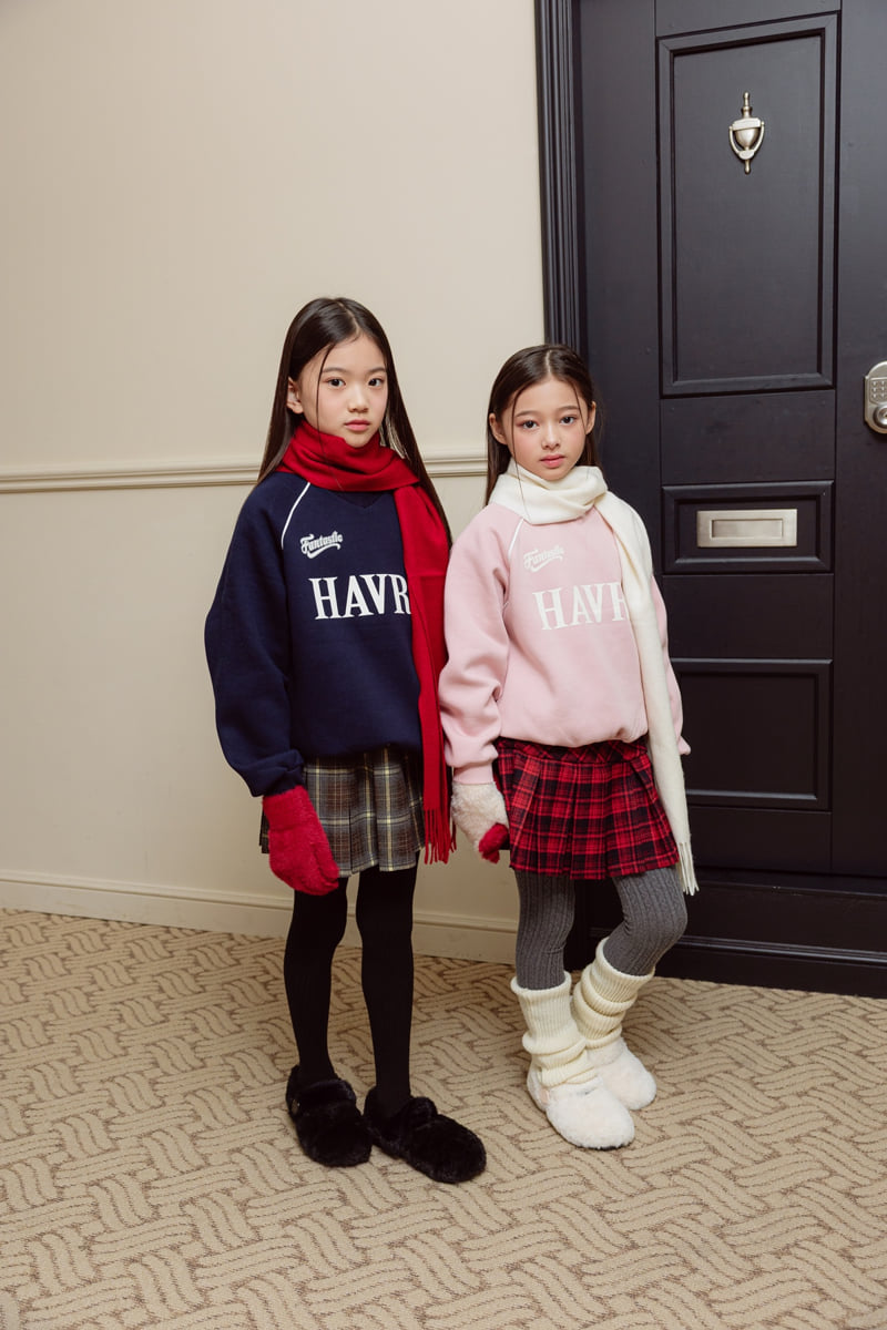 Sm2 - Korean Children Fashion - #magicofchildhood - Raglan Brushed Sweatshirt - 10