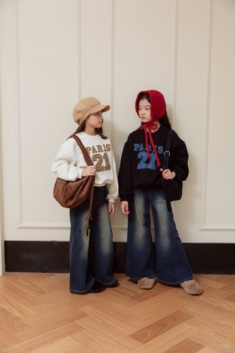 Sm2 - Korean Children Fashion - #magicofchildhood - Number Brushed Sweatshirt - 9