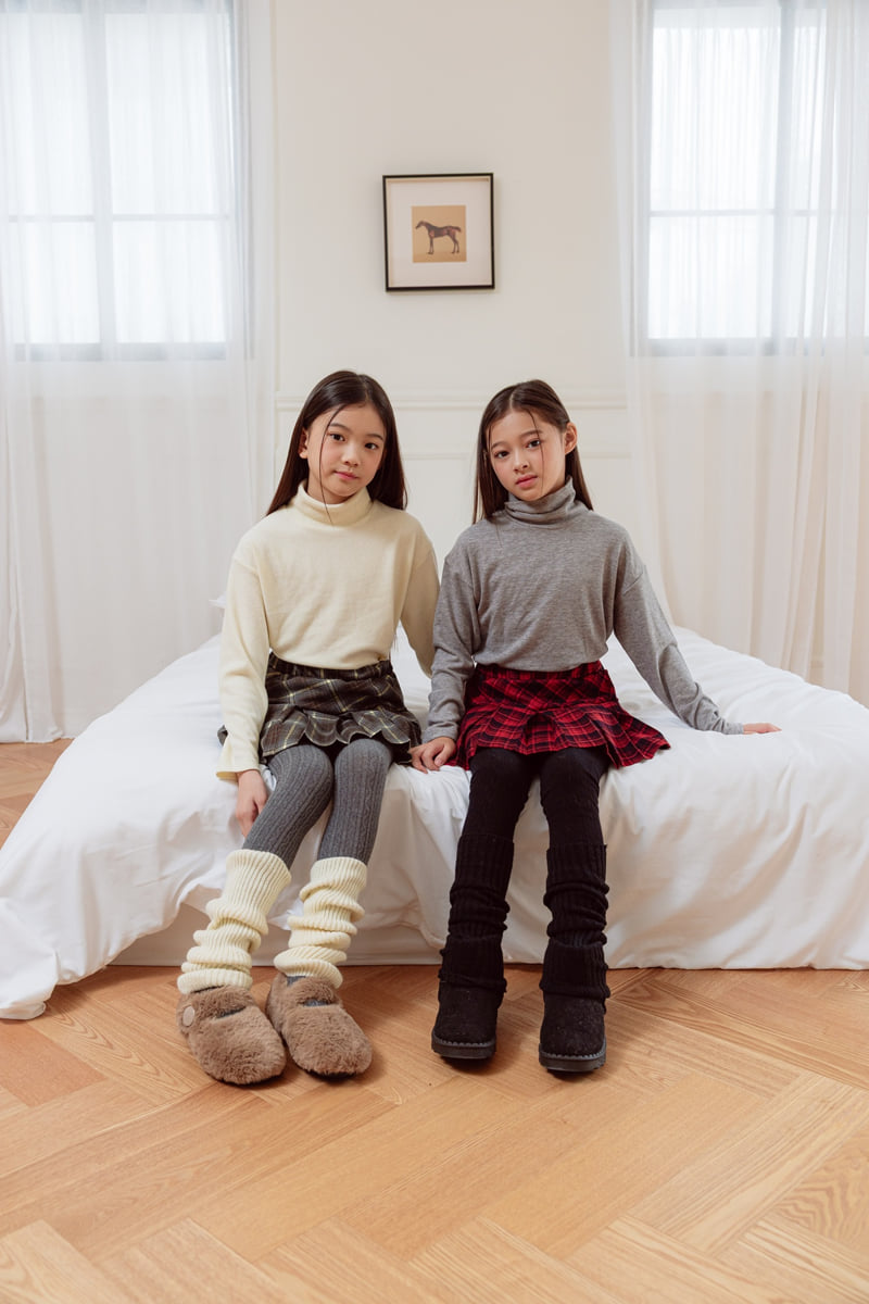 Sm2 - Korean Children Fashion - #minifashionista - Turtleneck Tee - 7