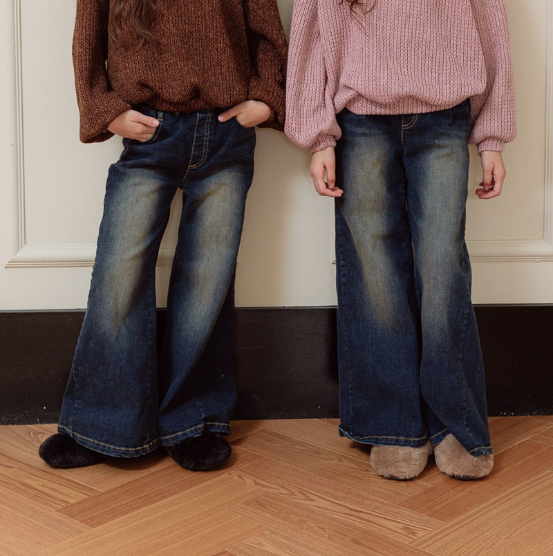 Sm2 - Korean Children Fashion - #prettylittlegirls - Brushed Bootcut Pants