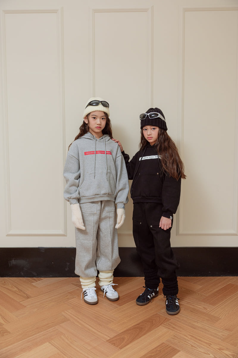 Sm2 - Korean Children Fashion - #todddlerfashion - Rivet Brushed Hoodie - 9