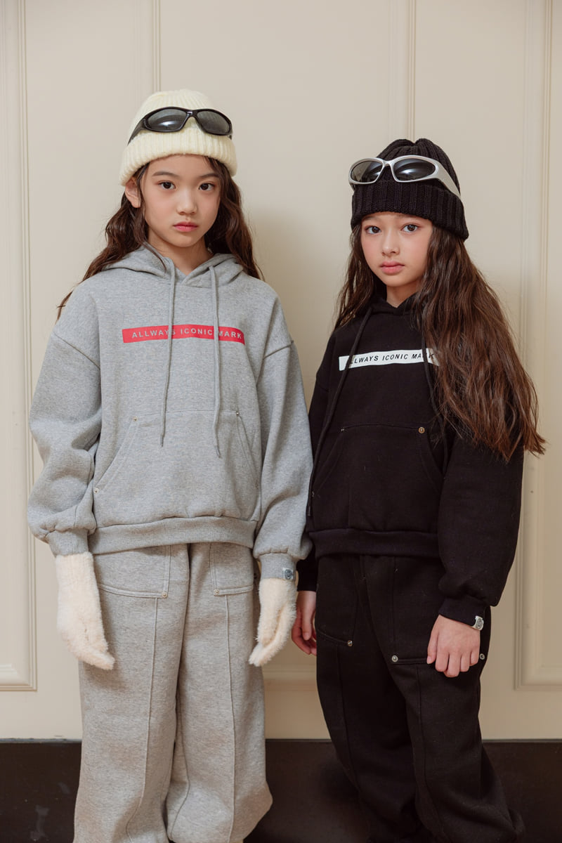 Sm2 - Korean Children Fashion - #toddlerclothing - Rivet Brushed Hoodie - 10