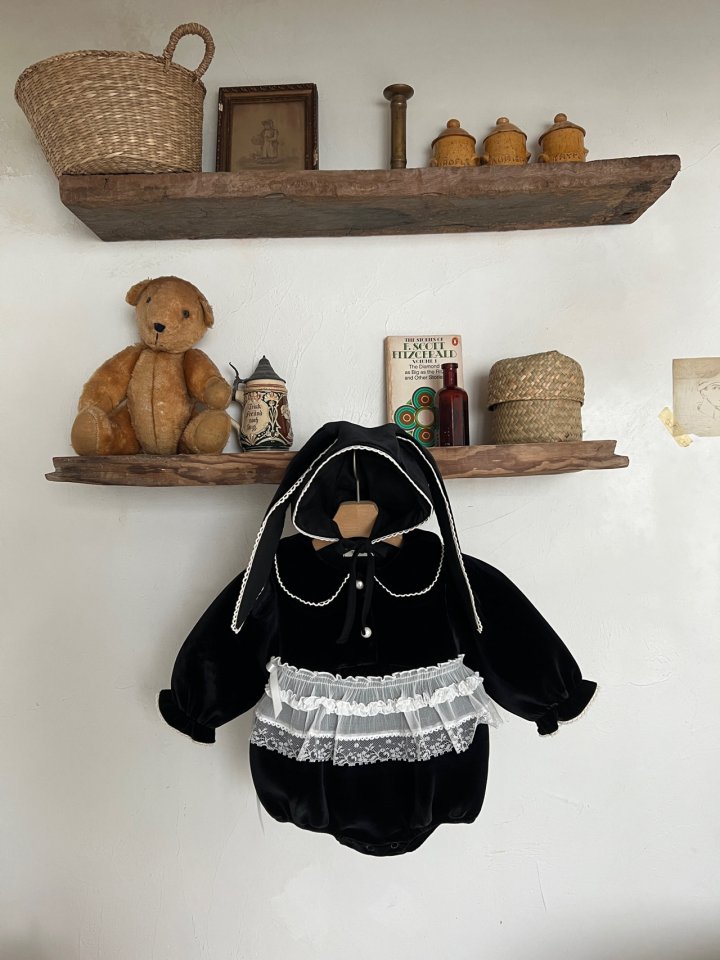 So U - Korean Baby Fashion - #babyboutique - Ruffled Lace Apron - 8