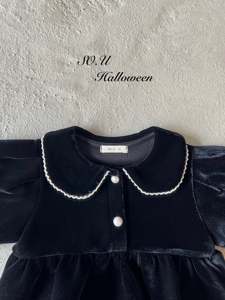 So U - Korean Baby Fashion - #babyboutique - Velvet Pearl Suit - 12