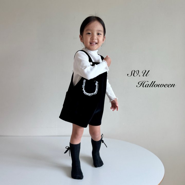 So U - Korean Baby Fashion - #babyboutique - Half Turtleneck Wave Tee - 11