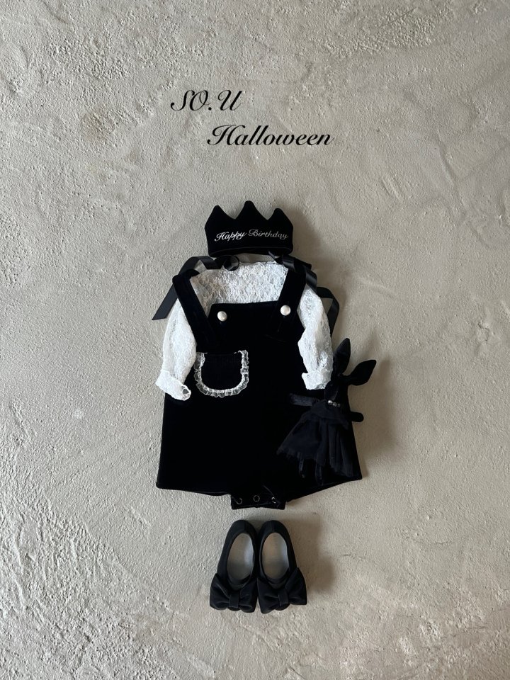So U - Korean Baby Fashion - #babyboutique - Lace Wave Tee (Baby) - 10