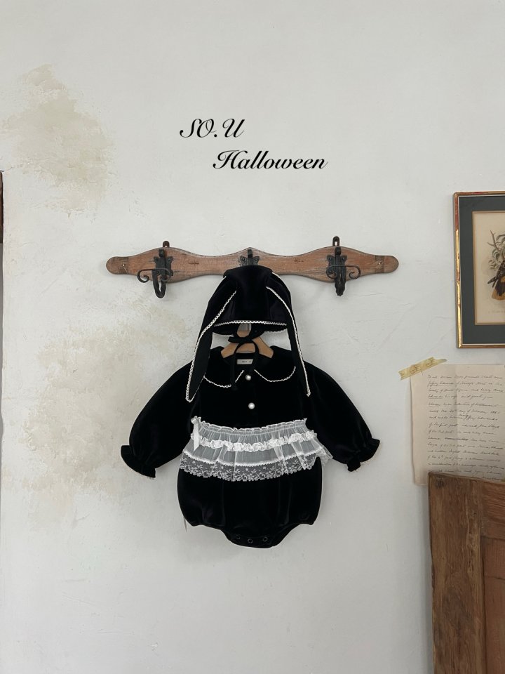 So U - Korean Baby Fashion - #babyboutiqueclothing - Ruffled Lace Apron - 9