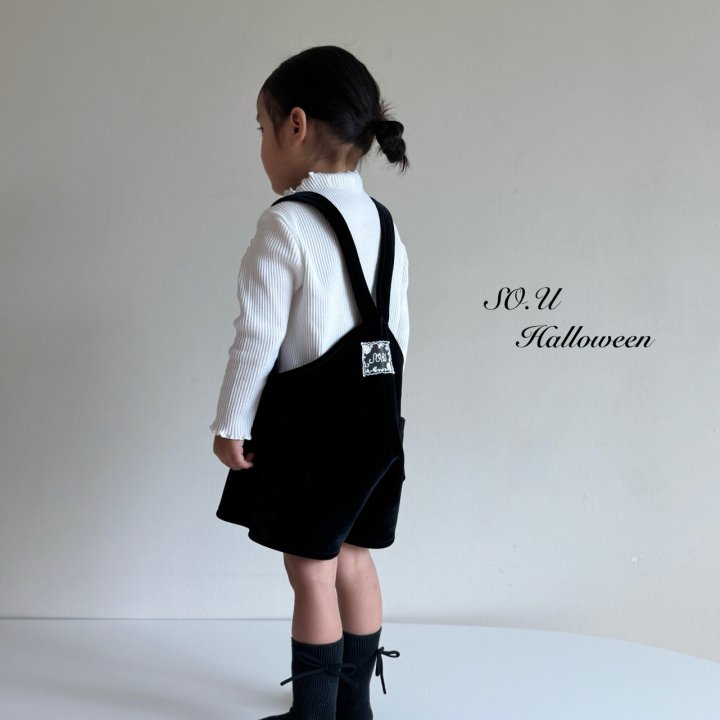 So U - Korean Baby Fashion - #babyboutiqueclothing - Half Turtleneck Wave Tee - 12