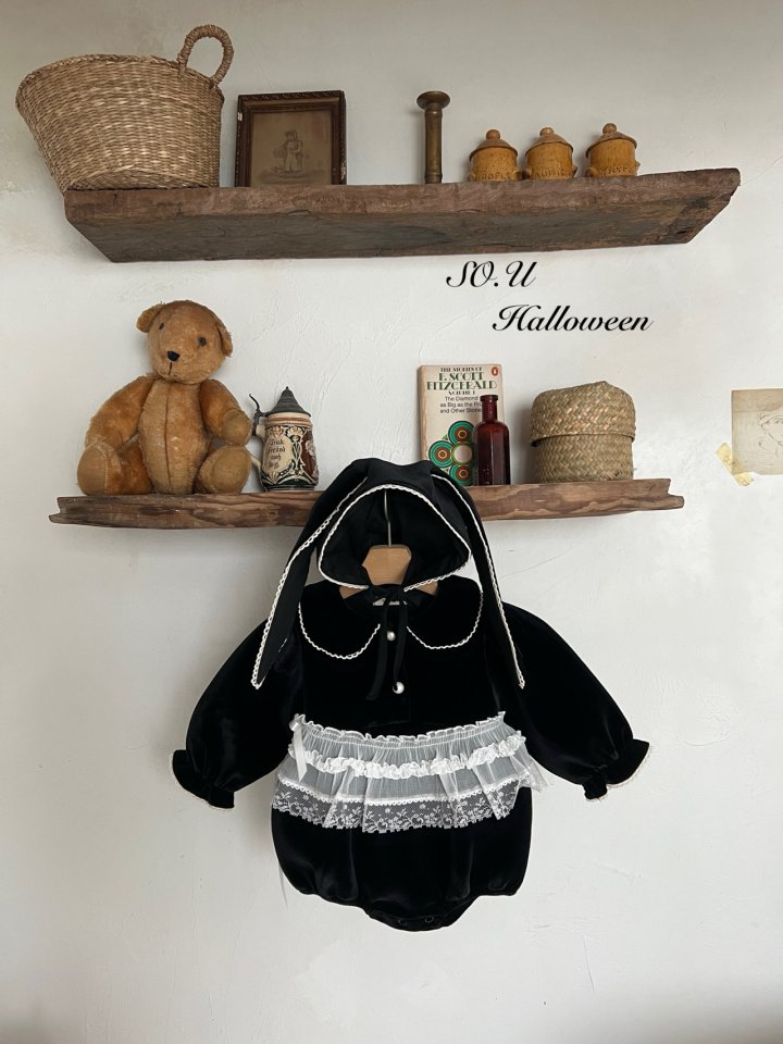So U - Korean Baby Fashion - #babyclothing - Ruffled Lace Apron - 10