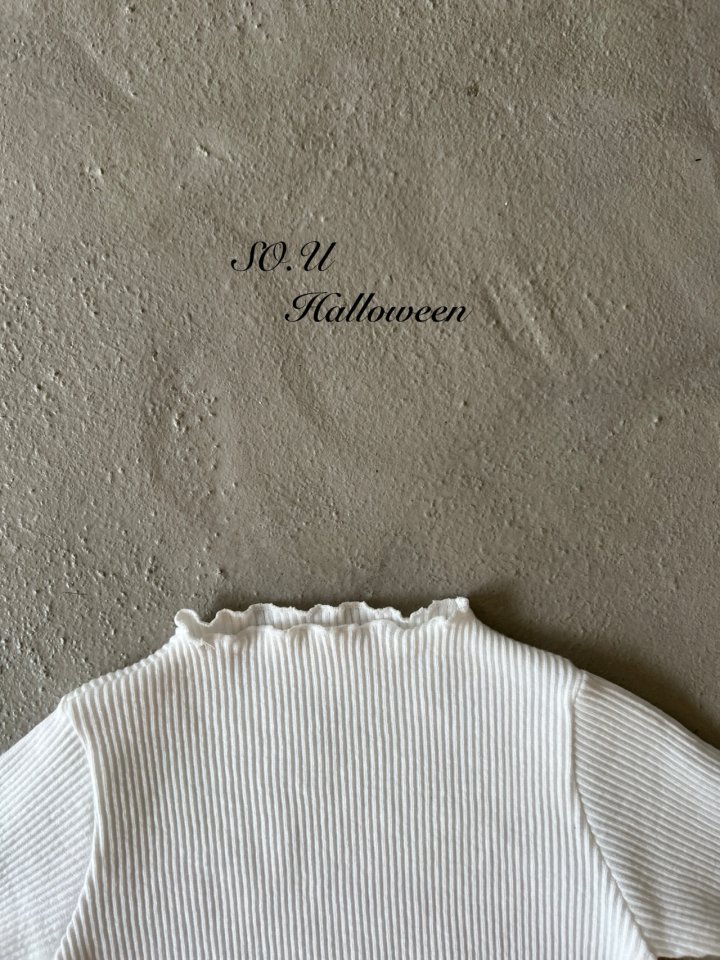 So U - Korean Baby Fashion - #babyoninstagram - Half Turtleneck Wave Tee - 3