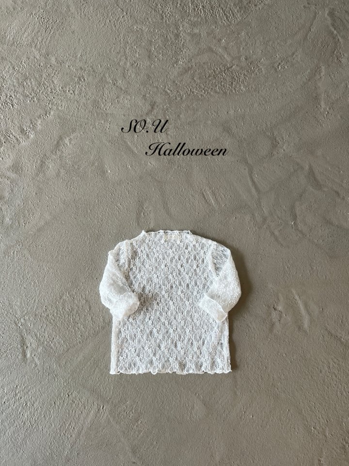 So U - Korean Baby Fashion - #babyoninstagram - Lace Wave Tee (Baby) - 2