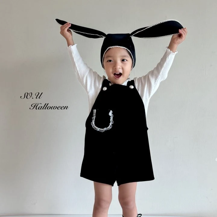 So U - Korean Baby Fashion - #babyootd - Velvet Rabbit Bonnet - 7