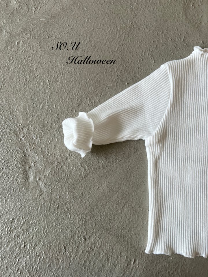 So U - Korean Baby Fashion - #babyoninstagram - Half Turtleneck Wave Tee - 4