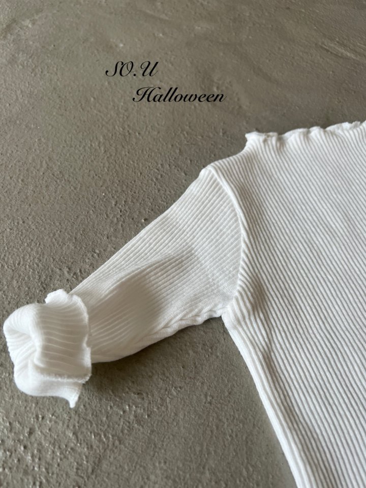 So U - Korean Baby Fashion - #babyoutfit - Half Turtleneck Wave Tee - 6