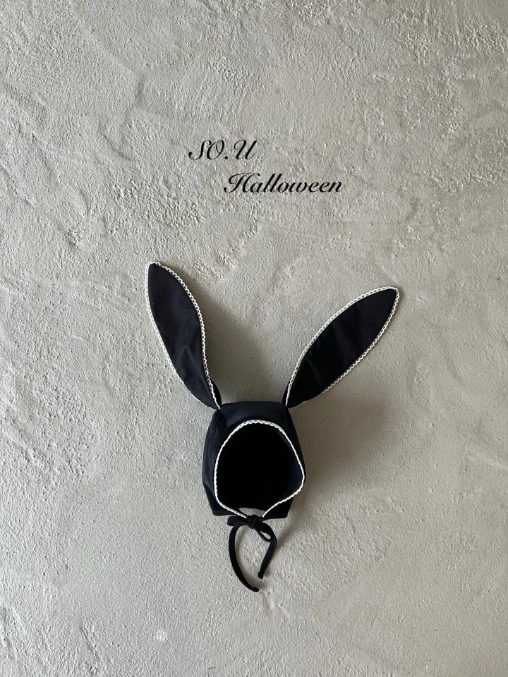 So U - Korean Baby Fashion - #babywear - Velvet Rabbit Bonnet - 10